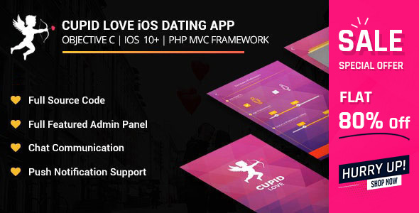 Cupid love iOS Native Application