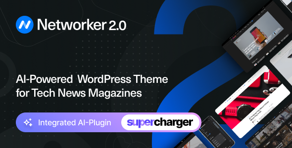 Networker - Tech News WordPress Theme with Dark Mode