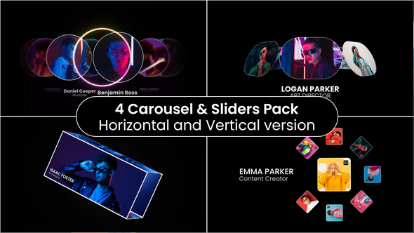 Modern Media Carousel