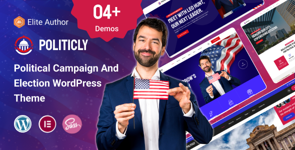Politicly - Political Campaign & City Government WordPress Theme