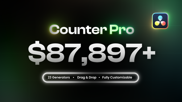 Counter Pro Toolkit - for DaVinci Resolve
