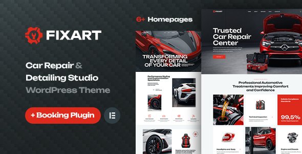 Fixart - Car Repair & Detailing WordPress Theme