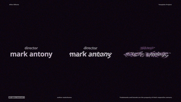 Cinematic Titles - Cinematic Final Credits