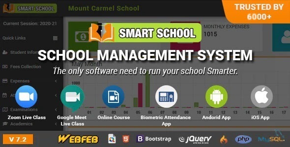 Smart School : School Management System