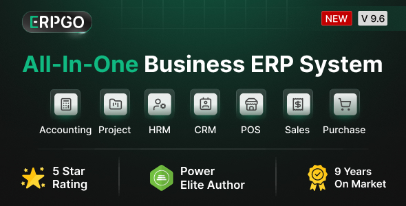ERPGo – All-In-One Business ERP System