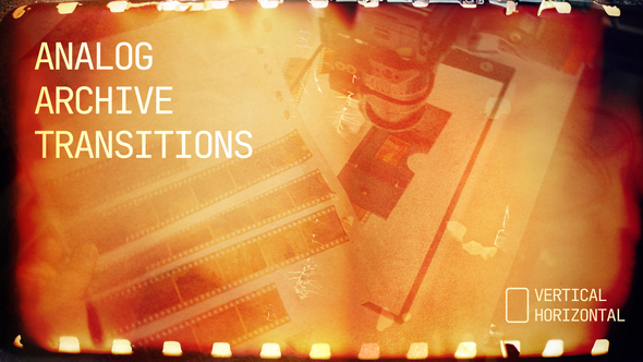Analog Archive Transitions for DaVinci Resolve