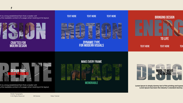 Kinetic Typography | After Effects
