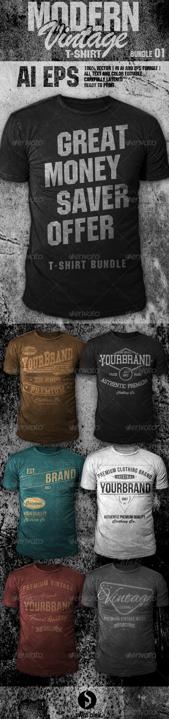 vintage graphic tee bundles