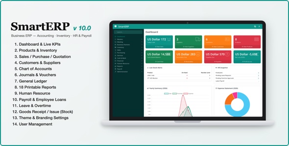 SmartERP - Business ERP Solution / Product / Shop / Company Management