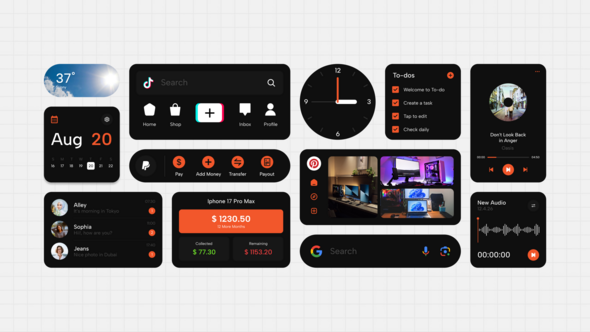 Infographic Widget