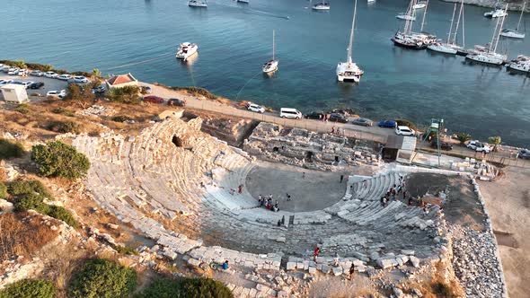 Knidos Ancient Amphitheater Datca