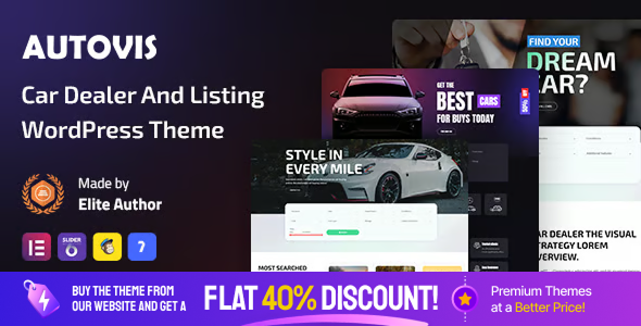 Autovis - Car Dealer & Listing WordPress Theme