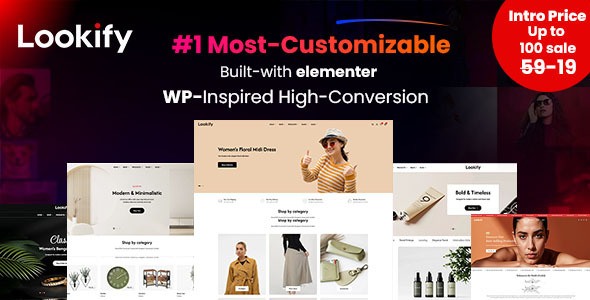 Lookify – Premium Multipurpose WooCommerce WordPress Theme