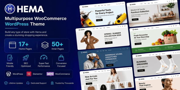Hema – Multipurpose WooCommerce WordPress Theme