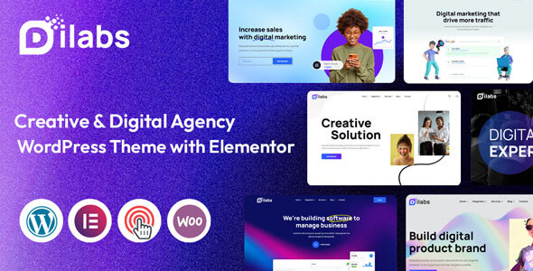 Dilabs – Creative Agency WordPress Theme