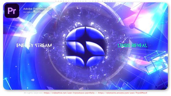 Energy Stream Logo Reveal