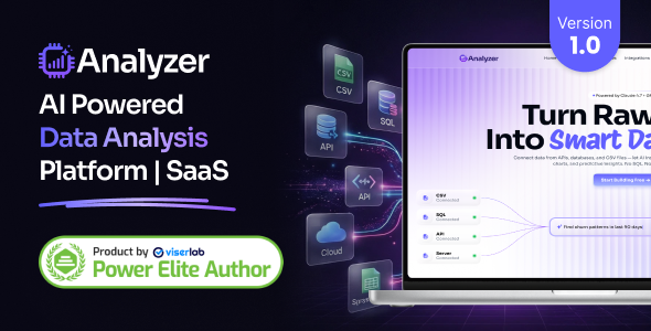 Analyzer - AI Powered Data Analysis Platform