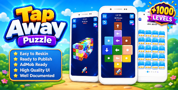 Block Away – Android Studio Puzzle Game