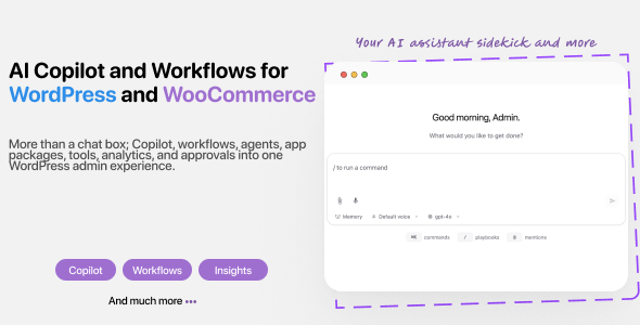 SophMate - AI Copilot for WordPress and WooCommerce