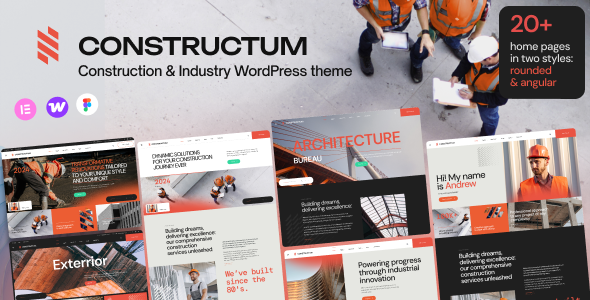 Constructum | Construction & Industry WordPress theme