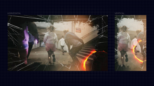 Grunge Spiderweb Transitions | DaVinci Resolve