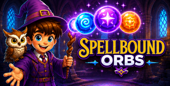 Spellbound Orbs | HTML5 Bubble Shooter Game
