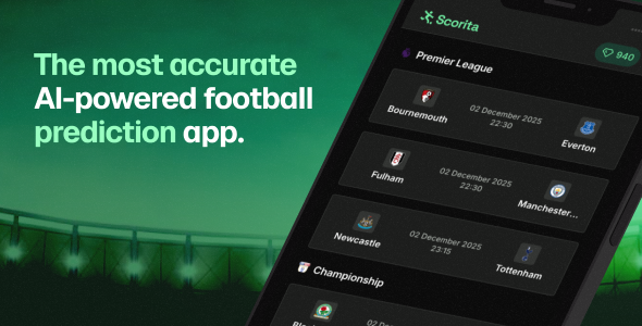 Scorita | AI Football Prediction App