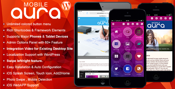 Aura Premium Mobile Theme
