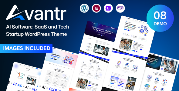 Avantr - AI Software & SaaS WordPress Theme
