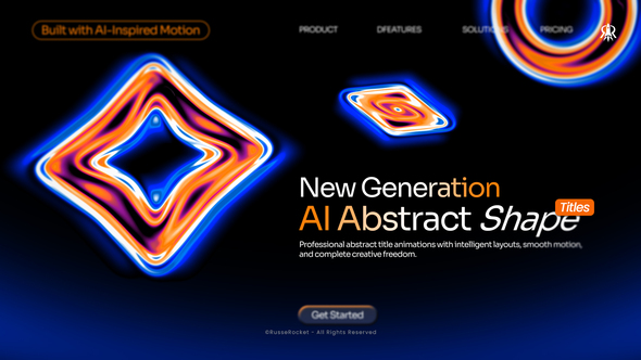 Ai Abstract Shape Titles