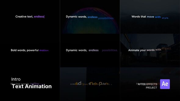 Intro - Text Animation