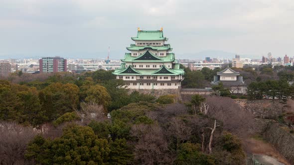 Nagoya Castle World Historical Museum Timelapse