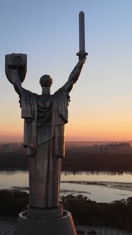 Motherland Monument in Kyiv Ukraine