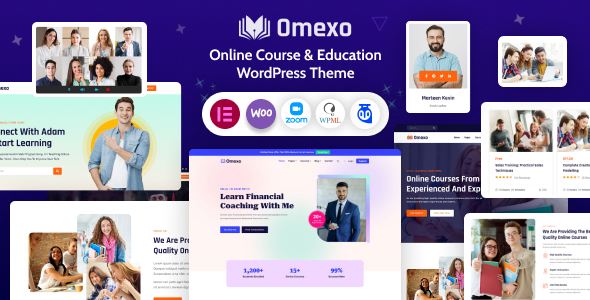 Omexo - Education & Online Course Elementor WordPress Theme