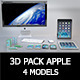 3D Pack Apple - 3DOcean Item for Sale
