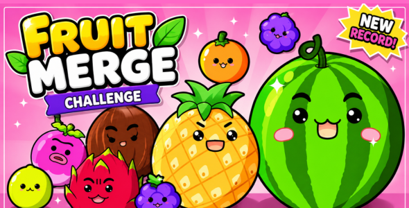 Fruit Merge Challenge - Android Puzzle Game with AdMob