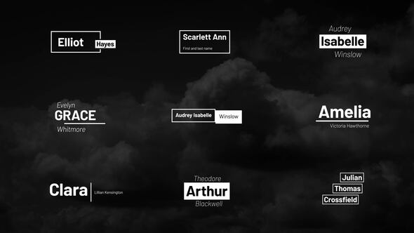 Lower Thirds | After Effects