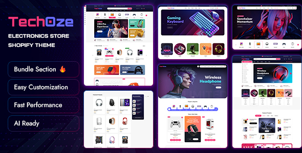 TechOze - Electronics Store Shopify Theme