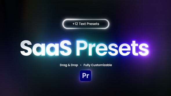 SaaS Text Presets - for Premiere Pro