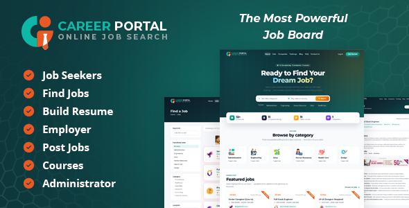 Career Portal - Online Job Search Script