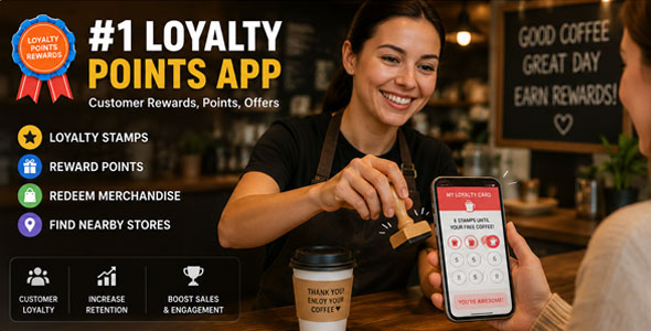 Loyalty Reward Points Stamps Earning Customer Membership Saving Free Incentives Store Locator Finder