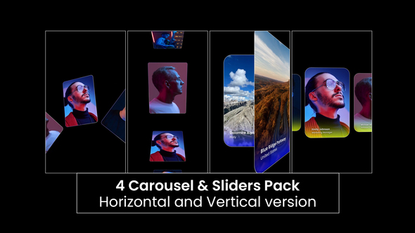 3D Sliders & Carousel