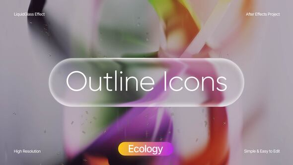 Liquid Glass Ecology Icons
