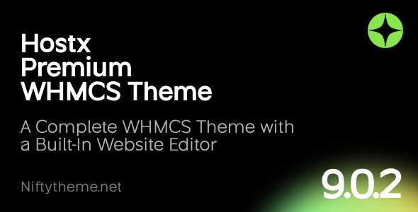 HostX - Premium WHMCS Theme