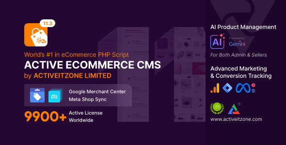Active eCommerce CMS
