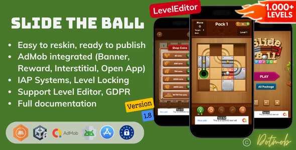 Slide The Ball - Unity Template Project