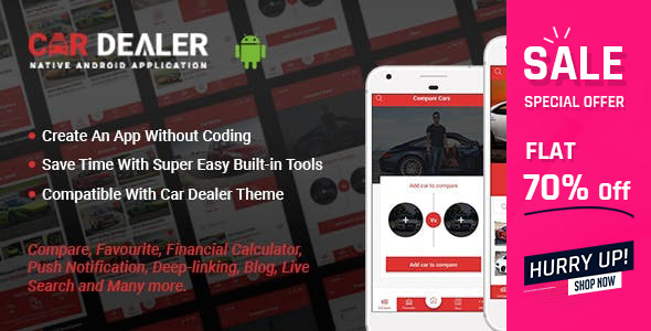 Car Dealer Native Android Application - Java