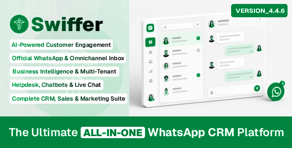 Swiffer — The Ultimate WhatsApp CRM SaaS Platform (Node.js Script)