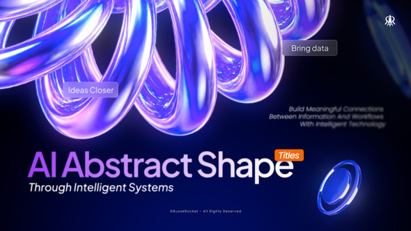 Ai Abstract Shape Titles | V2