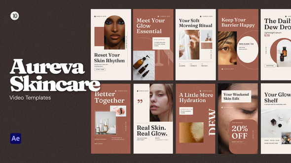 Aureva Skincare Instagram Story